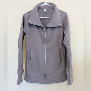 Lululemon Lavender Scuba Fleece Jacket Spring